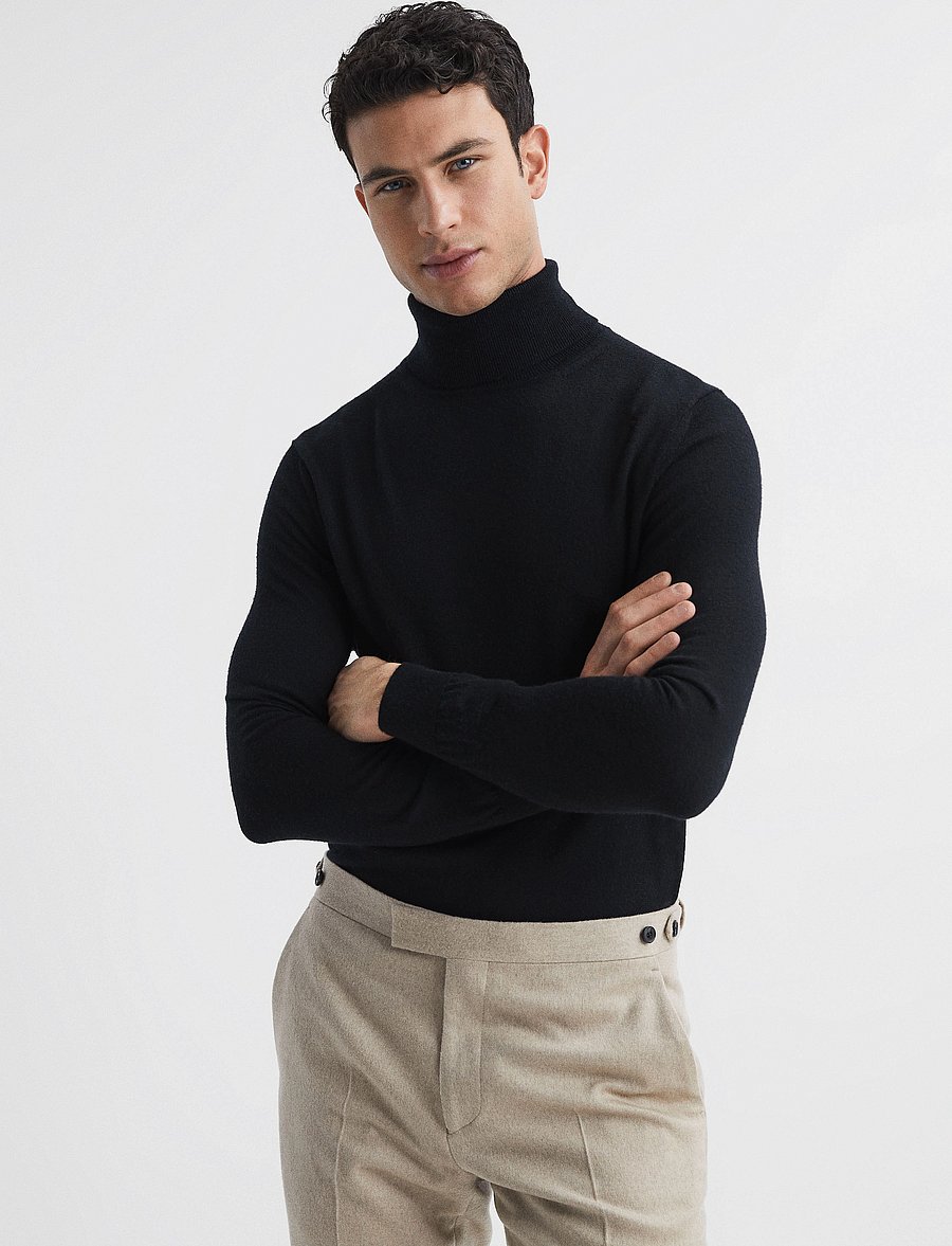 Reiss - CAINE - polokrage - black - 2