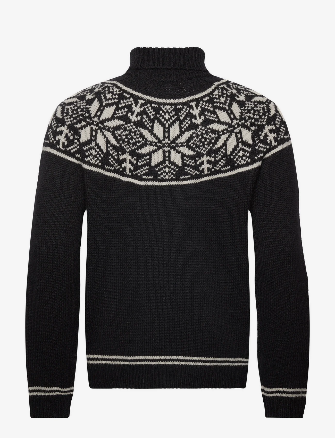 Reiss - ABBOTSFORD - džemperi ar augstu apkakli - black - 1