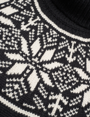 Reiss - ABBOTSFORD - megztiniai su aukšta apykakle - black - 5