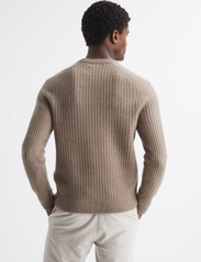 Reiss - MILLERSON - knitted round necks - mouse melange - 3