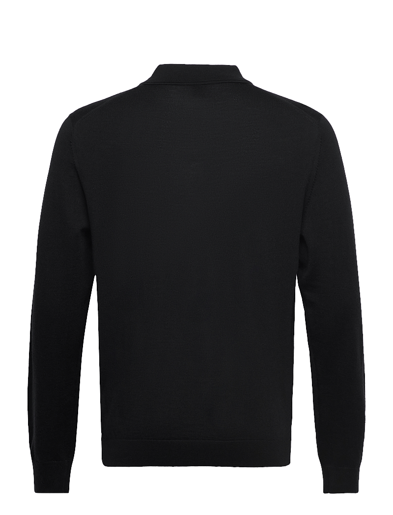 Reiss - TRAFFORD - polo shirts - black - 1