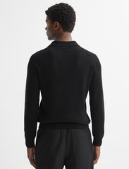 Reiss - MALIK - knitted polos - black - 3