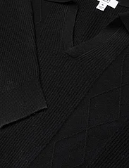 Reiss - MALIK - knitted polos - black - 5