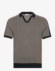 Reiss - BRUNSWICK - knitted polos - hunting green - 1