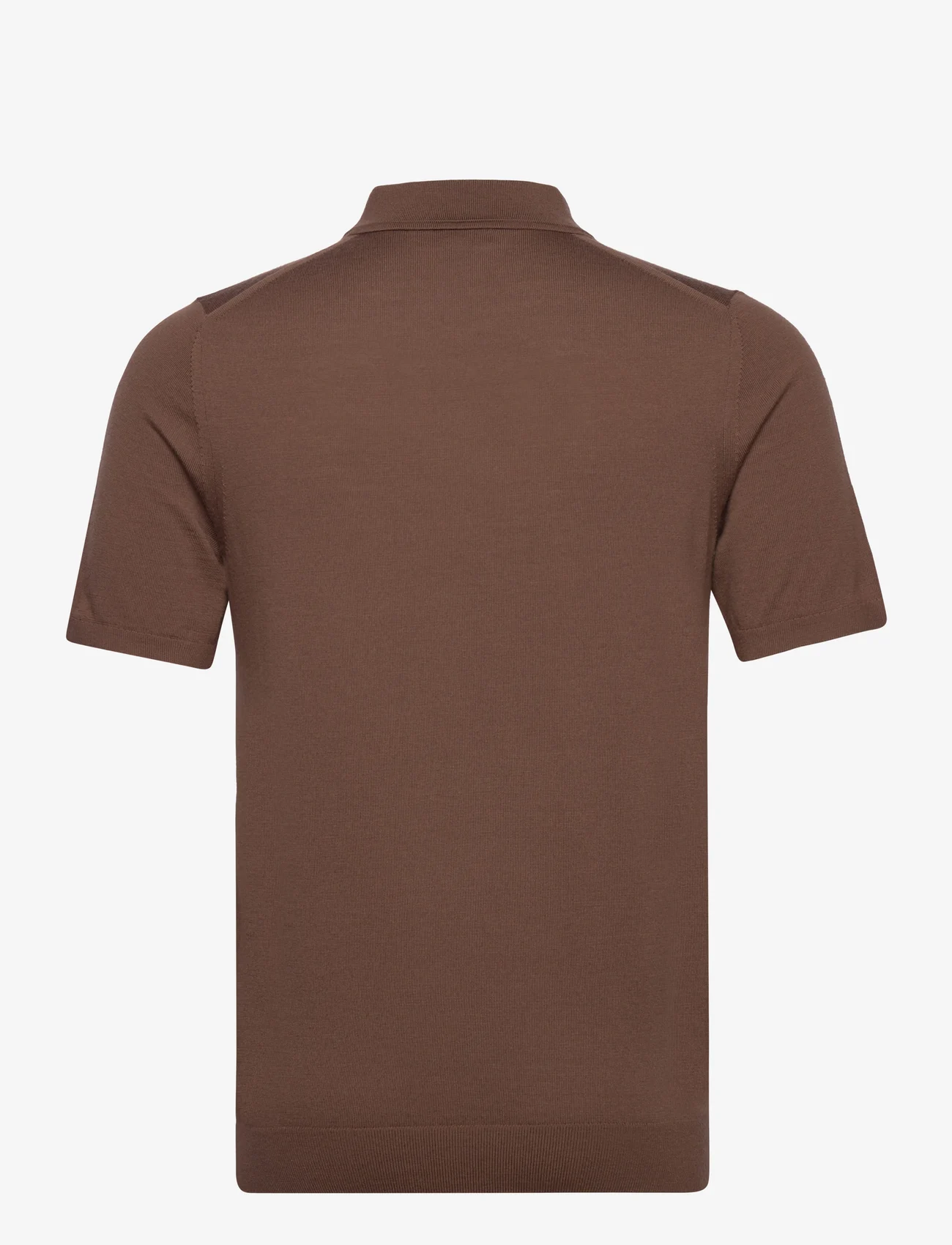 Reiss - MAXWELL - polo marškinėliai trumpomis rankovėmis - pecan brown - 1