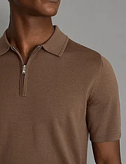 Reiss - MAXWELL - polo marškinėliai trumpomis rankovėmis - pecan brown - 4
