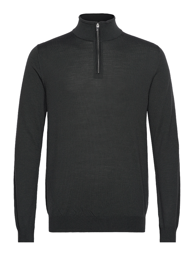 Reiss - BLACKHALL - half zip jumpers - dark military g - 1