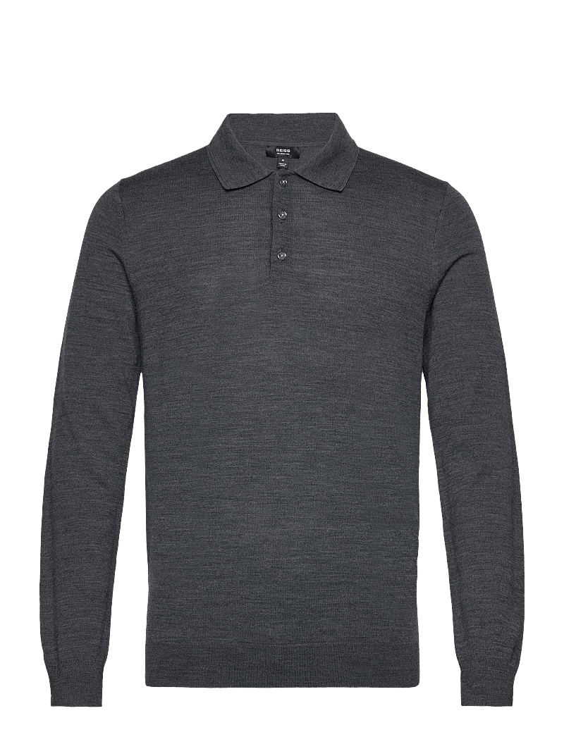 Reiss - TRAFFORD - gestrickte polohemden - derby grey marl - 0
