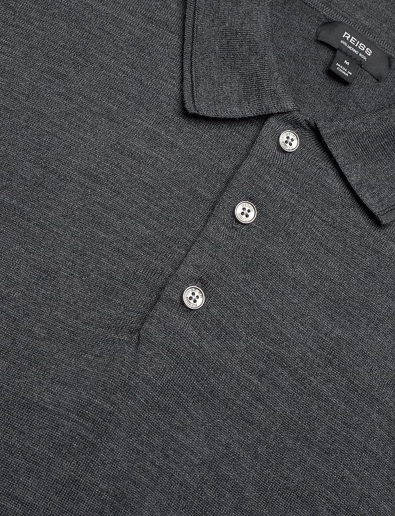 Reiss - TRAFFORD - gestrickte polohemden - derby grey marl - 2