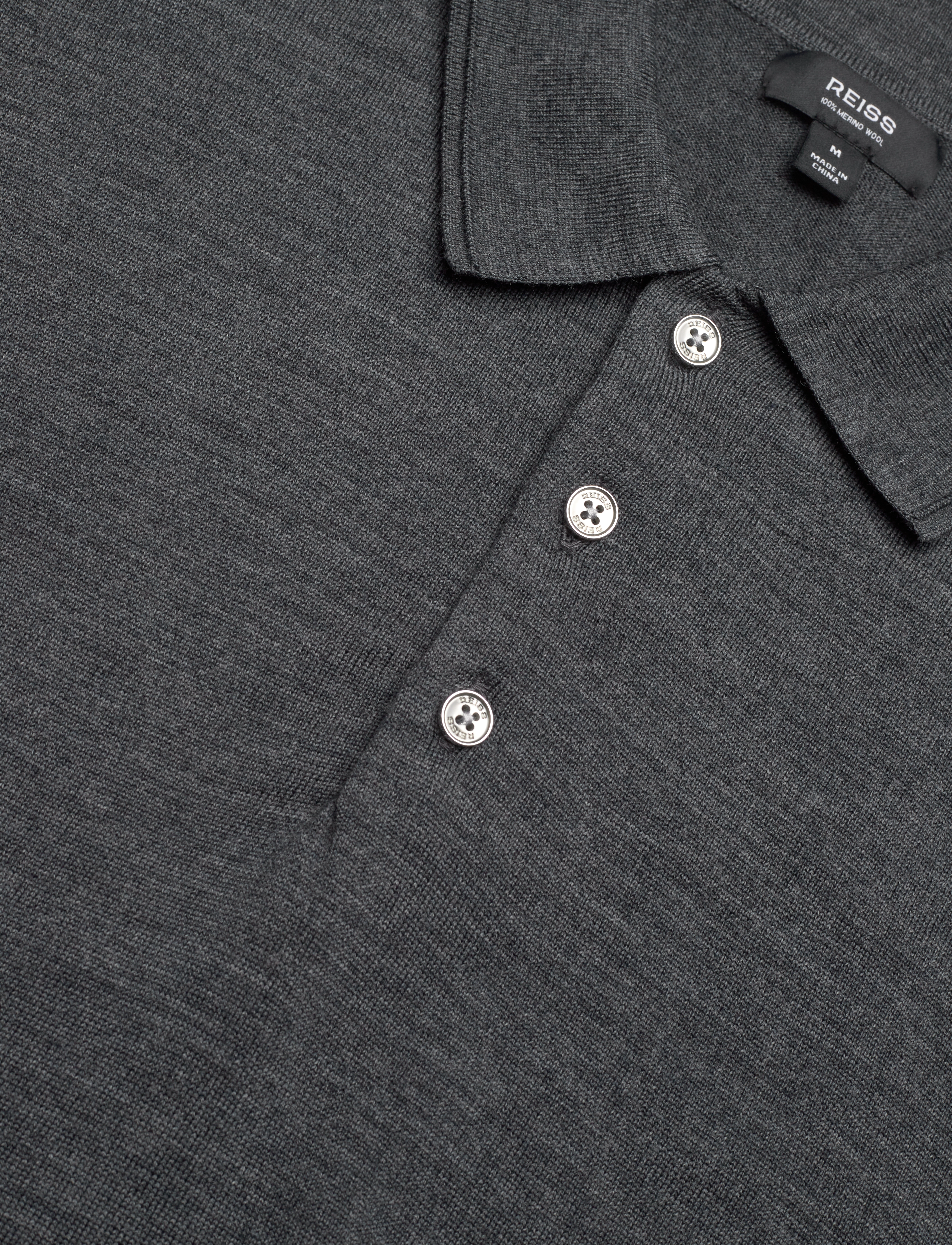 Reiss - TRAFFORD - derby grey marl - 2