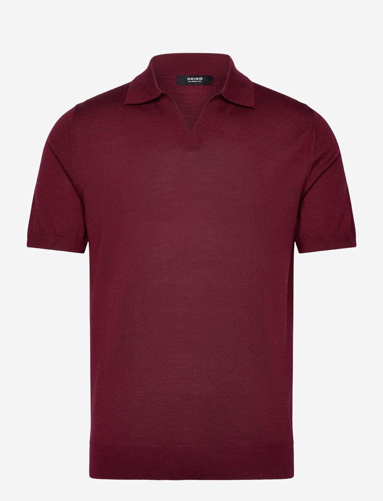 Reiss - DUCHIE - gestrickte polohemden - claret red - 1