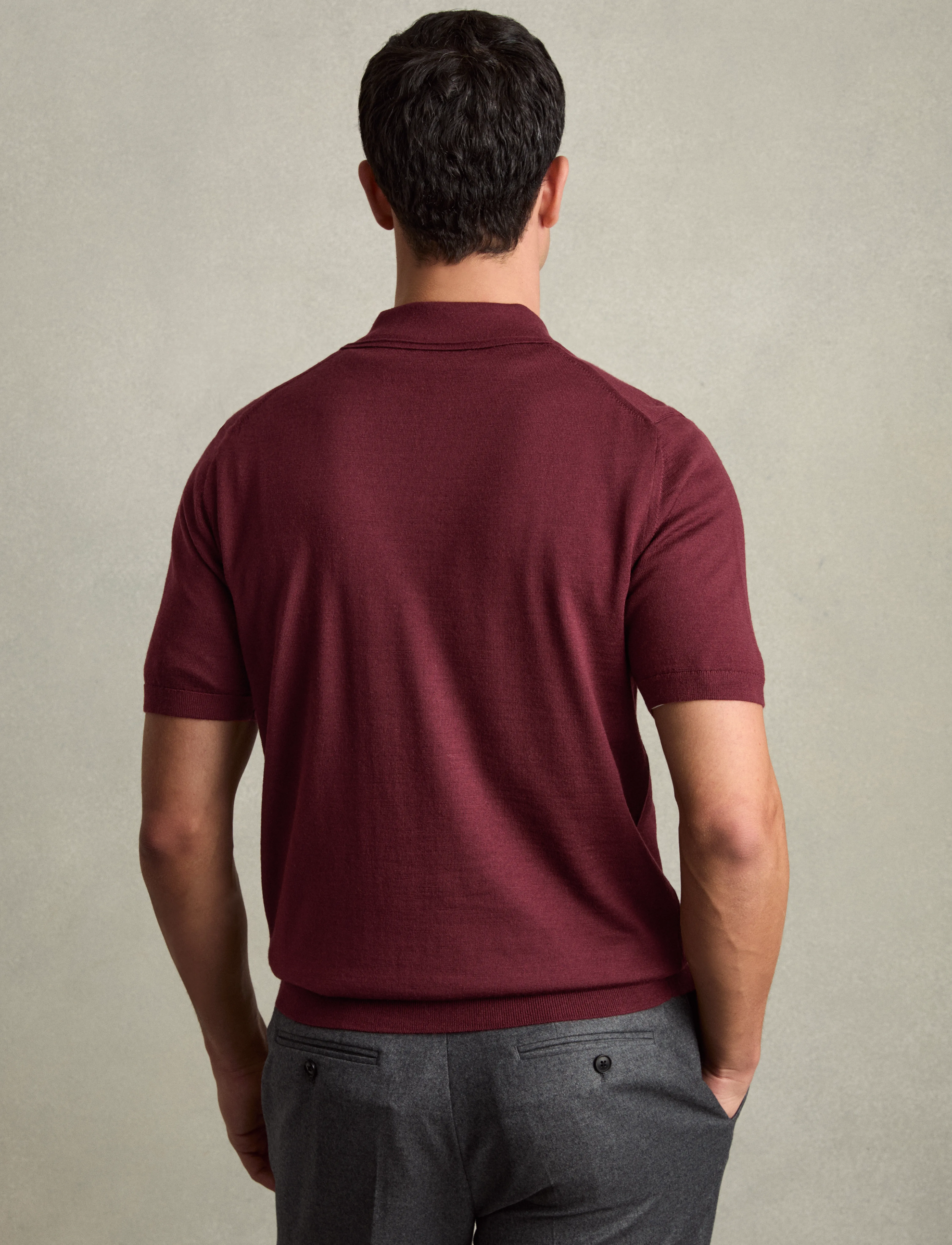 Reiss - DUCHIE - men - claret red - 3