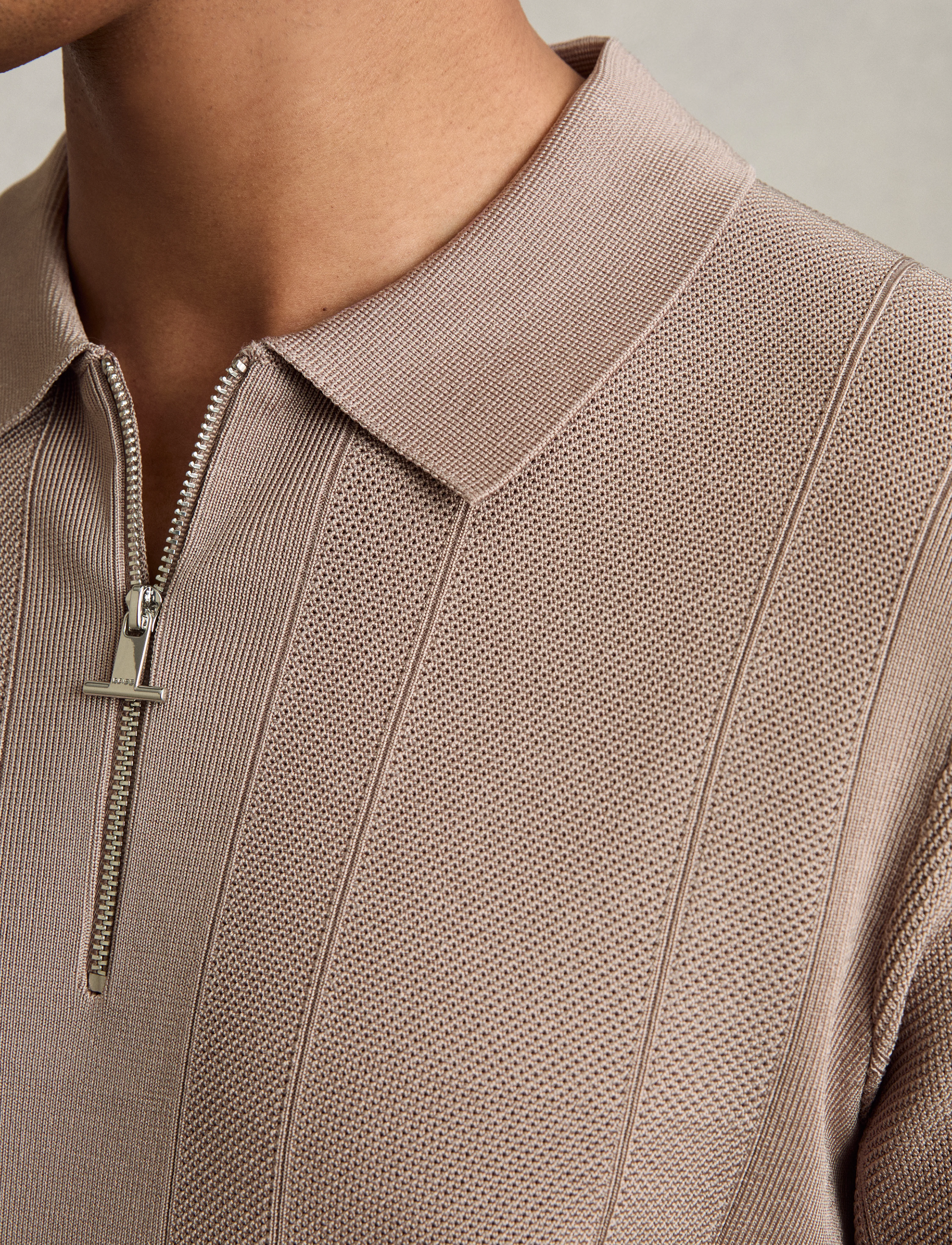 Reiss - BART - taupe brown - 4