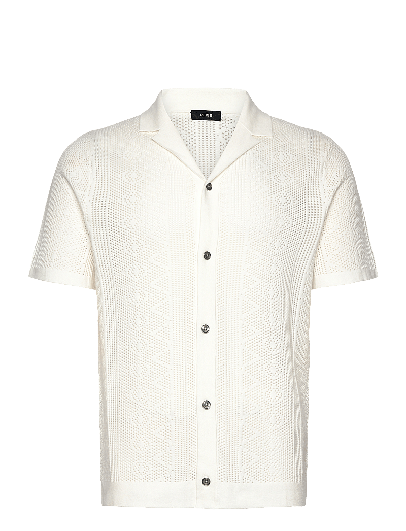 Reiss - KIPLING - gestrickte polohemden - white - 1