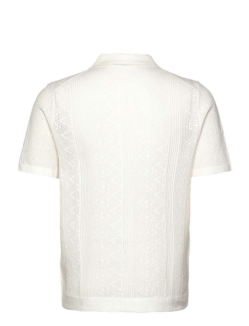 Reiss - KIPLING - gestrickte polohemden - white - 2