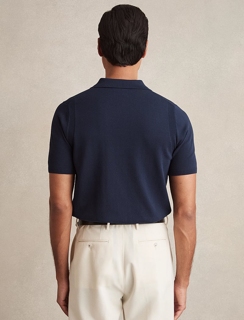 Reiss - BERKLEY - gestrickte polohemden - navy - 3