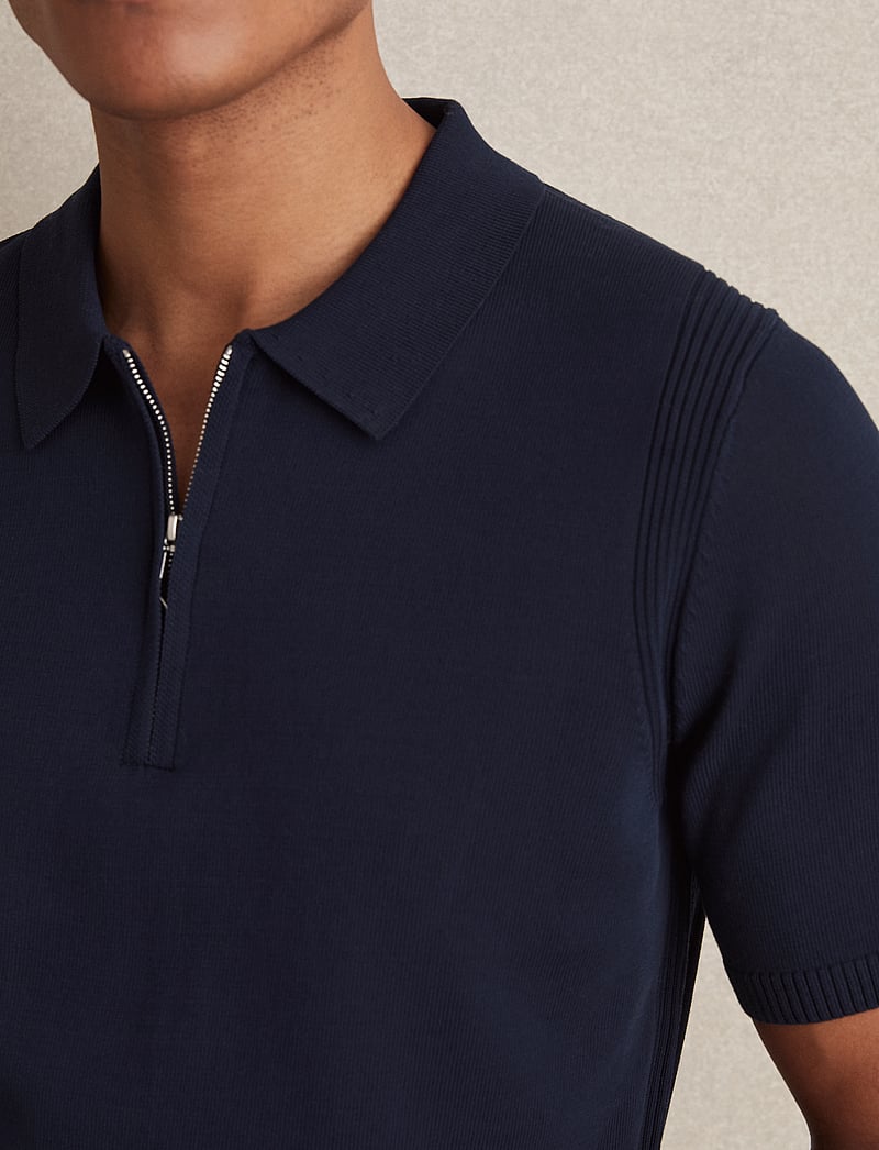 Reiss - BERKLEY - gestrickte polohemden - navy - 4