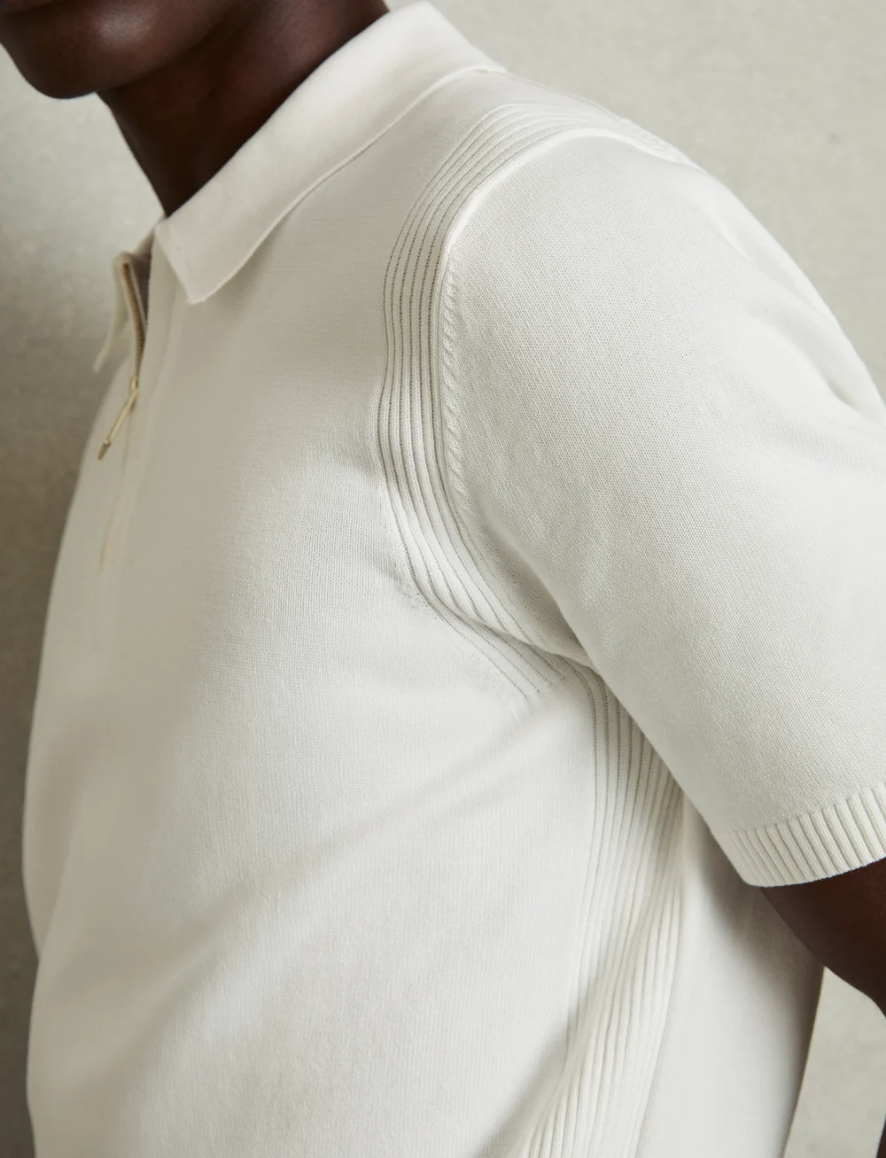 Reiss - BERKLEY - knitted polos - white - 4
