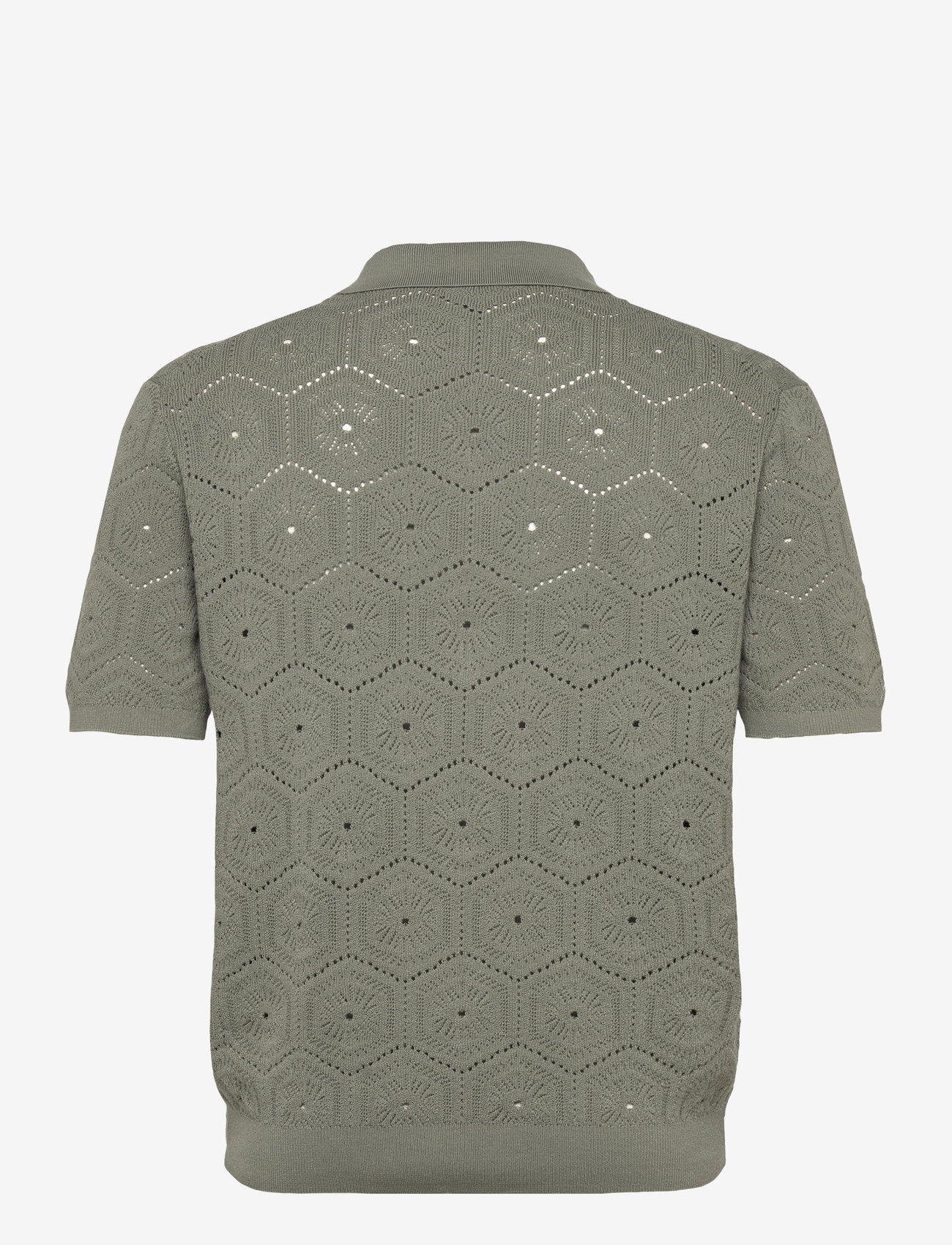 Reiss - ROYCE - short-sleeved shirts - sage green - 1