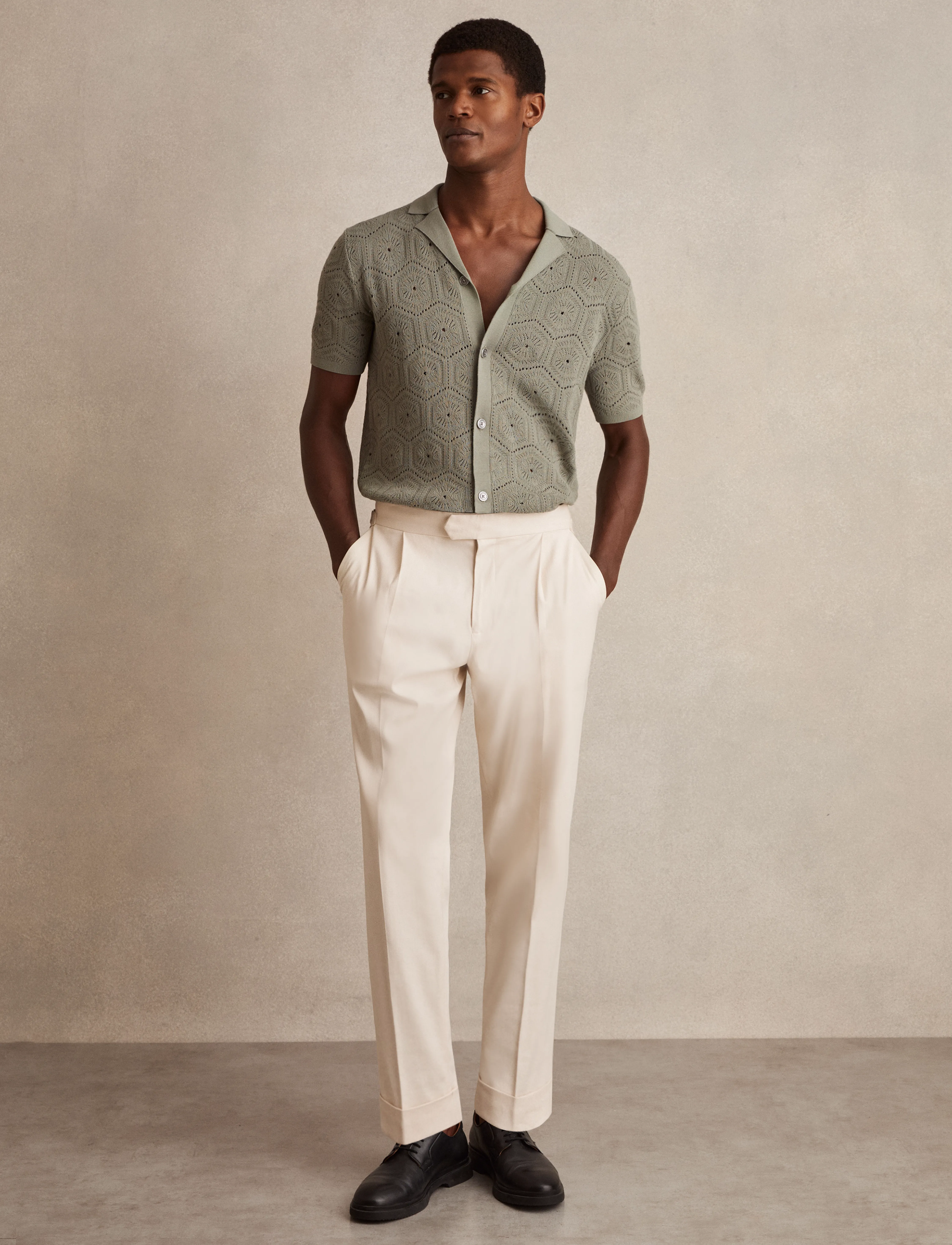 Reiss - ROYCE - sage green - 4