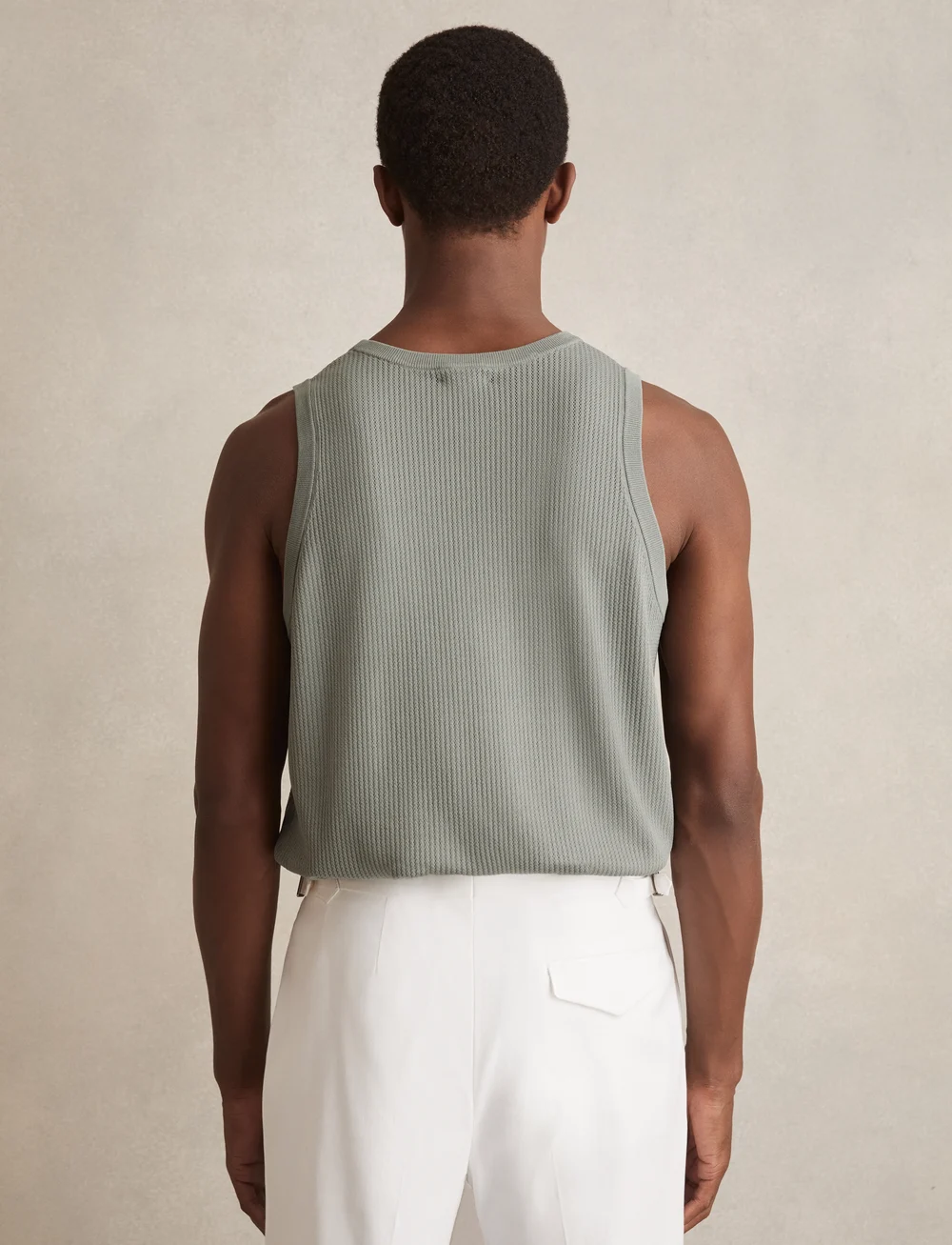 Reiss - WATSON - linnen - sage green - 3