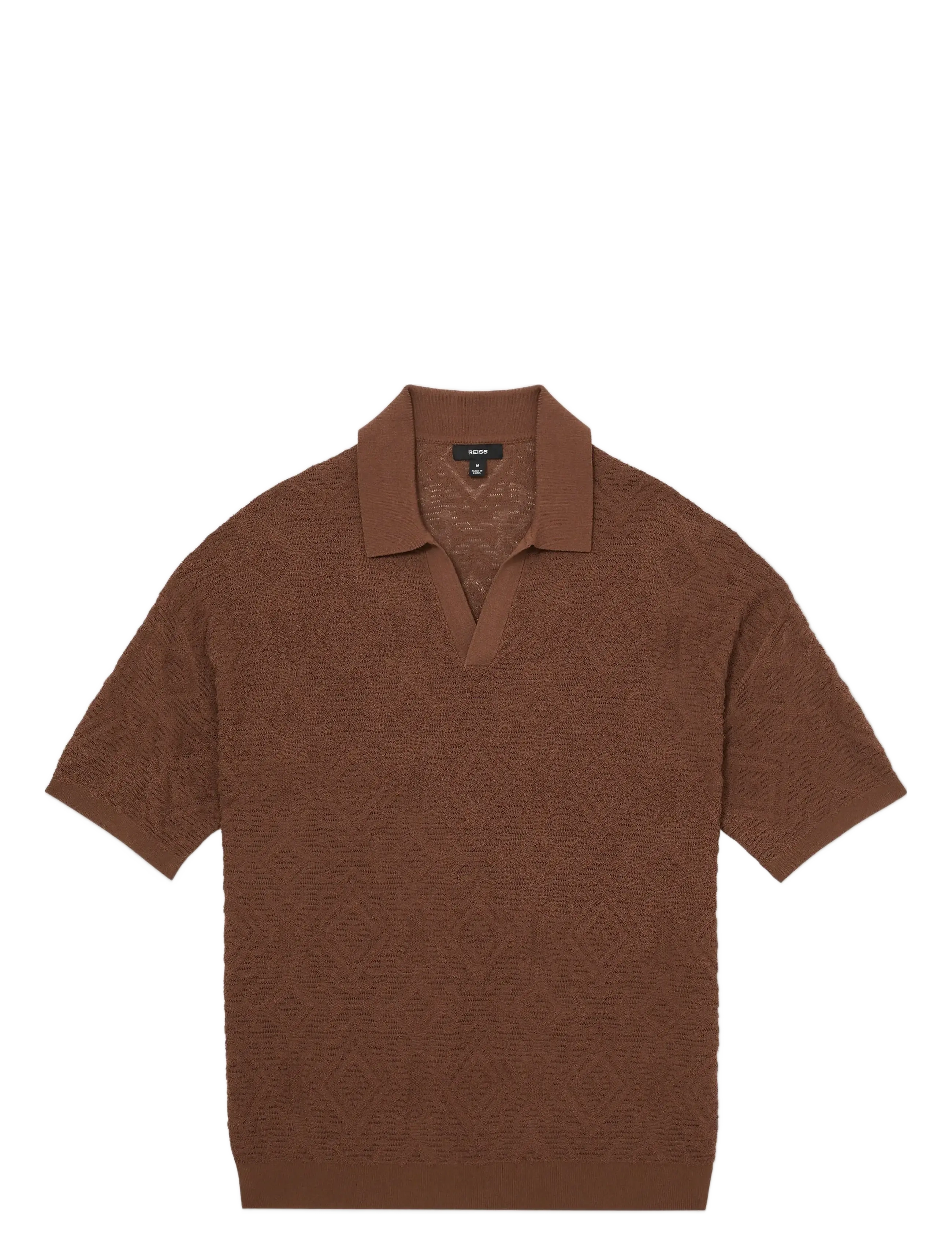 Reiss BANKS - Riided - TOBACCO / brown