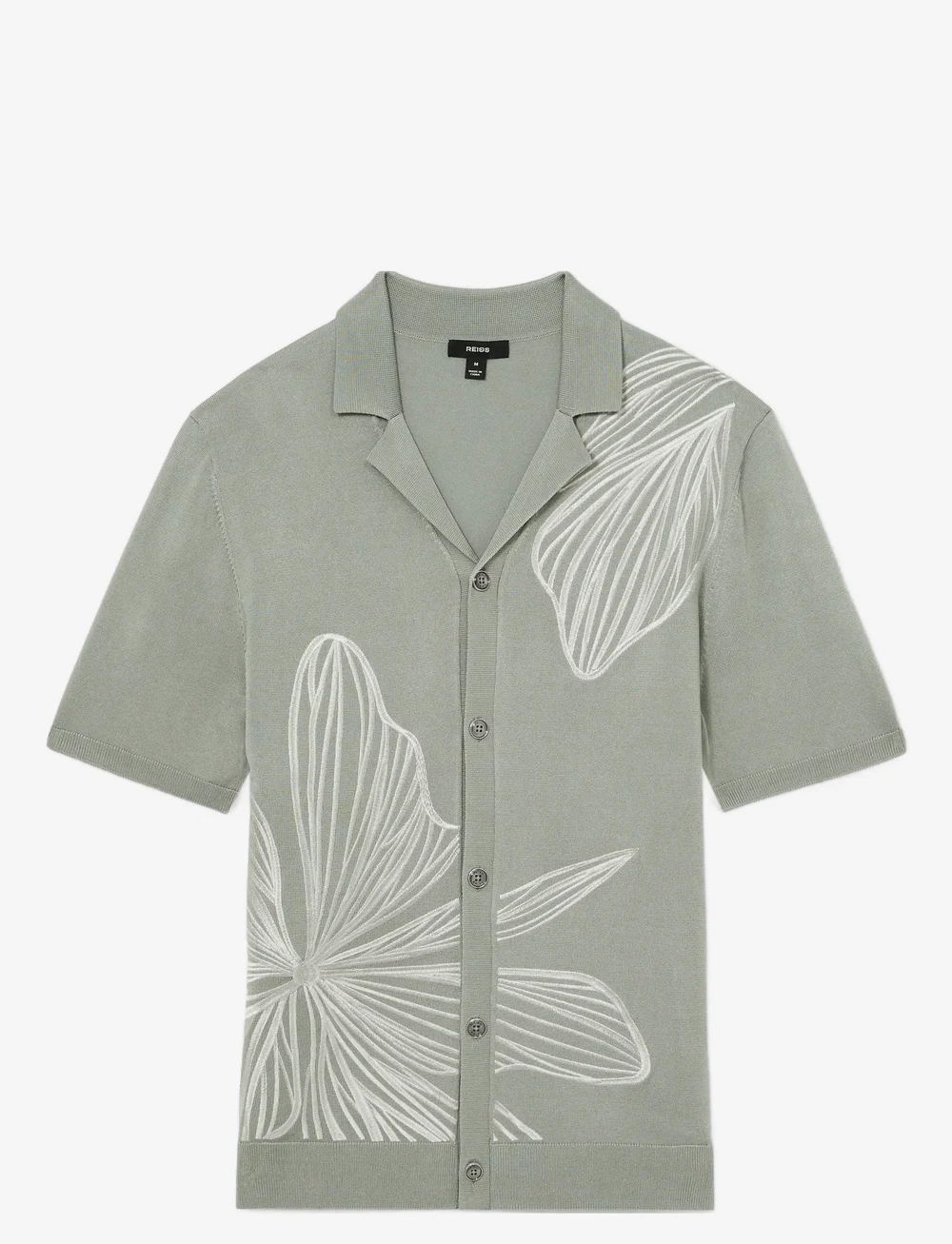 Reiss - LAURENT - tavalised t-särgid - soft sage - 1