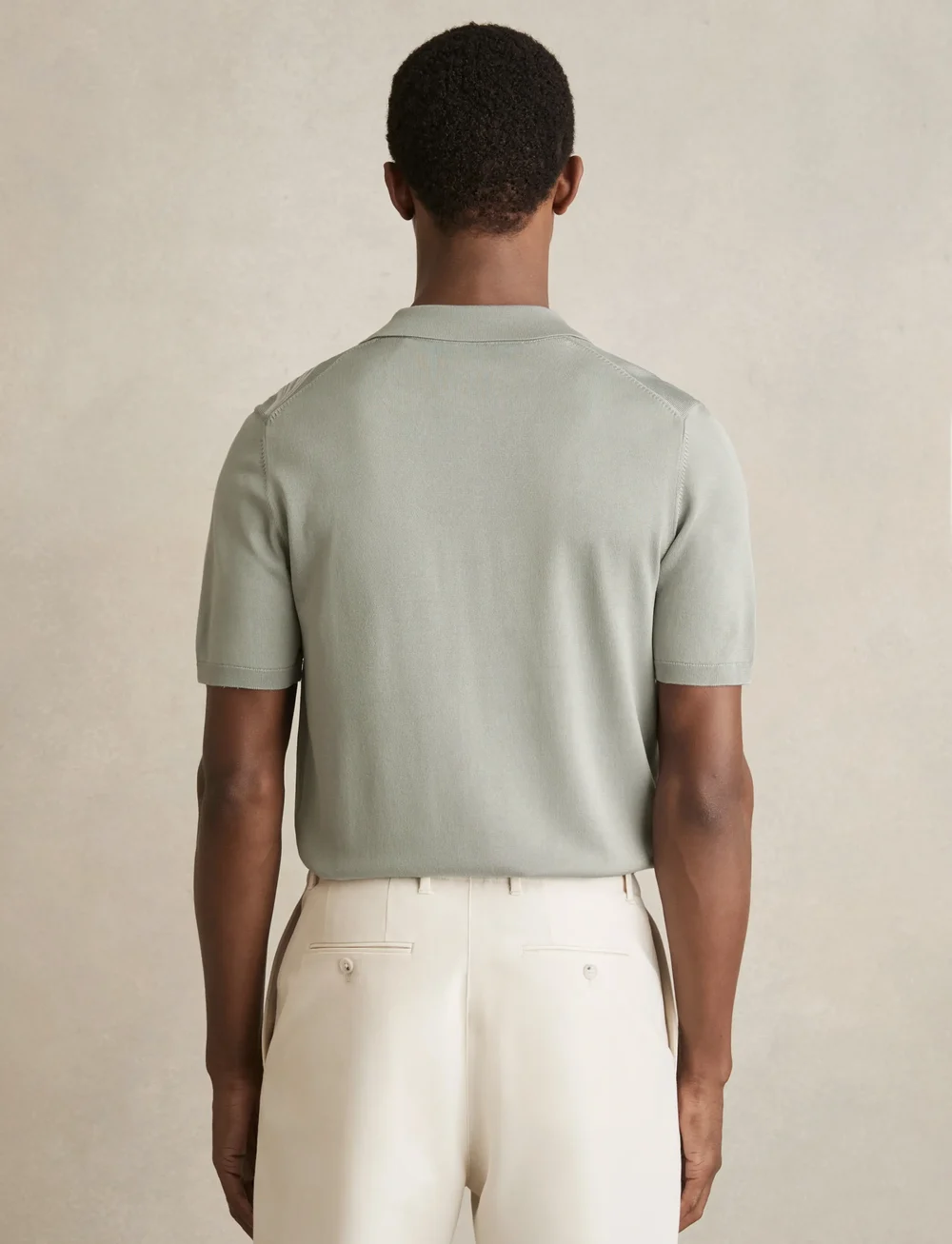 Reiss - LAURENT - tavalised t-särgid - soft sage - 2