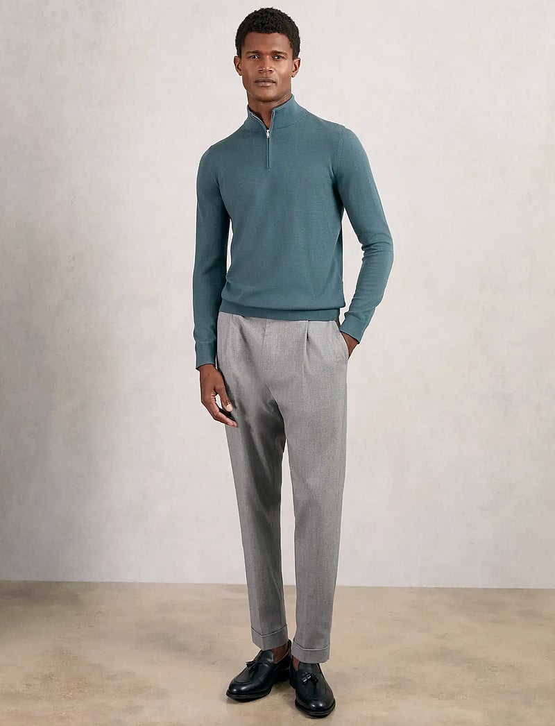 Reiss - BLACKHALL - half zip-trøjer - orion blue - 3