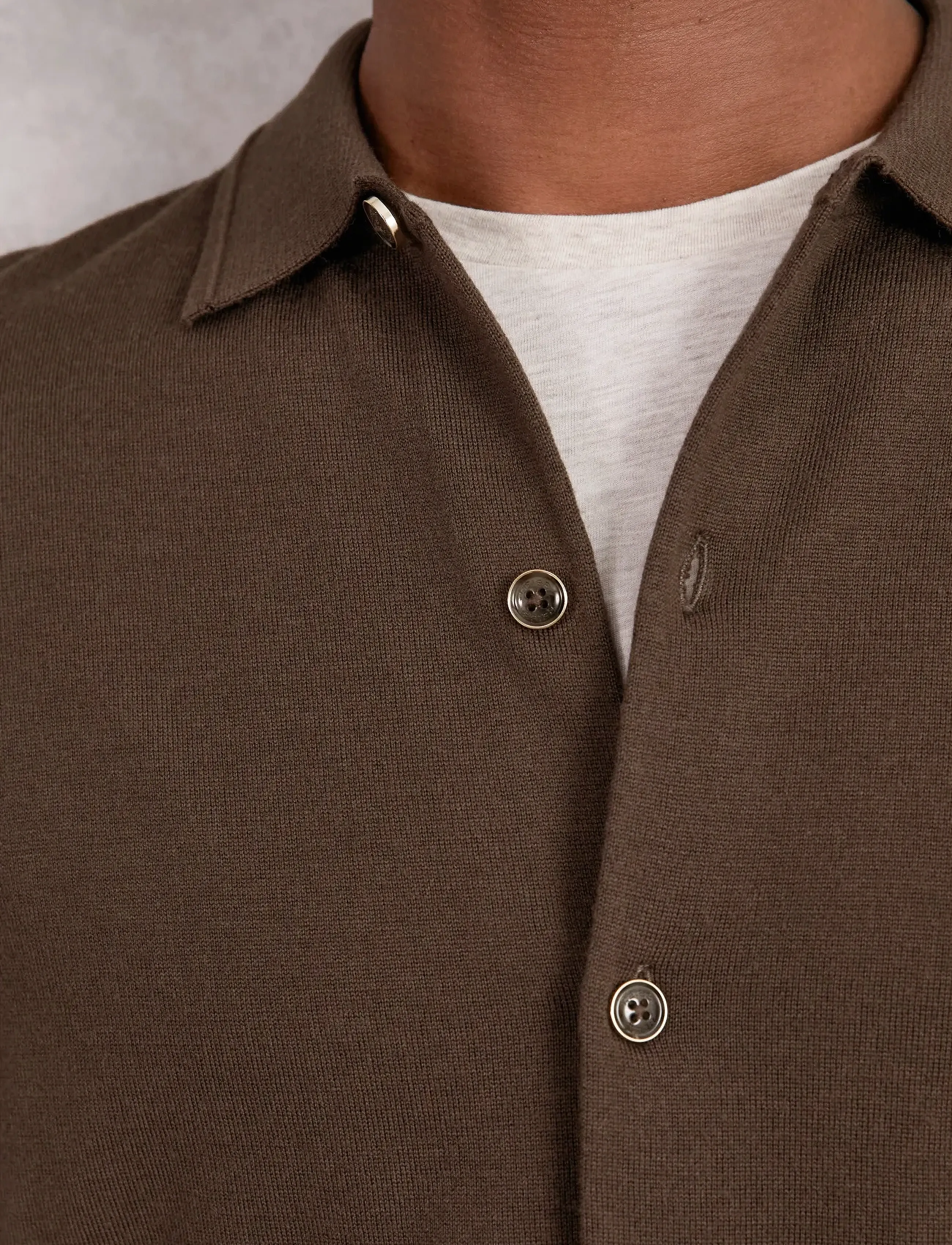 Reiss - FORBES - kootud polosärgid - chocolate brown - 3