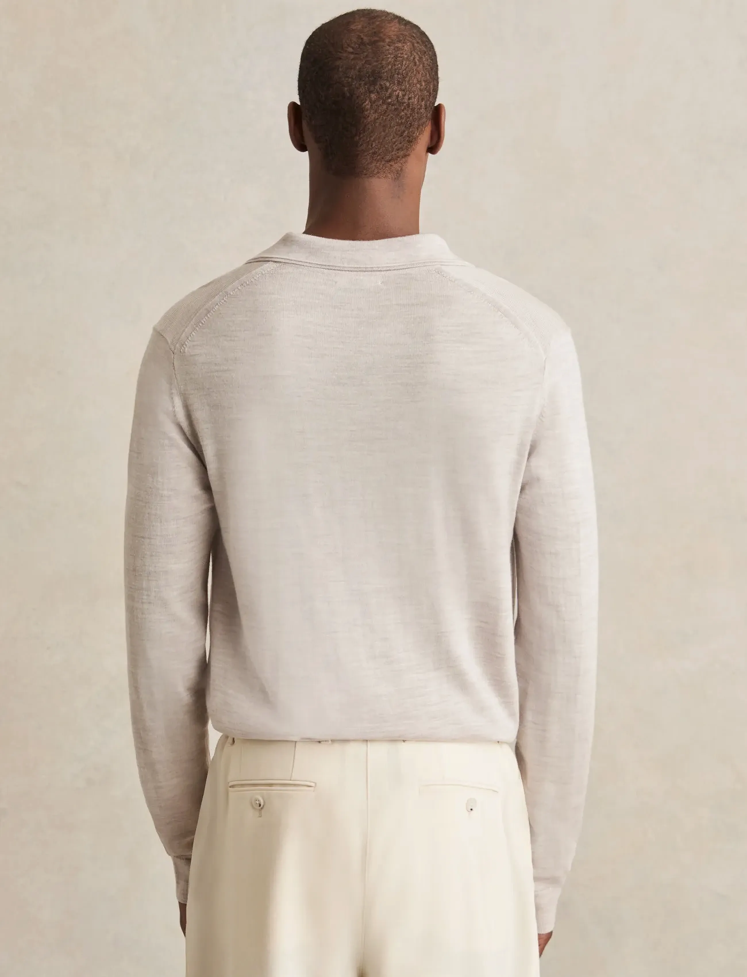 Reiss - MILBURN - tavalised kudumid - wicker brown melange - 2