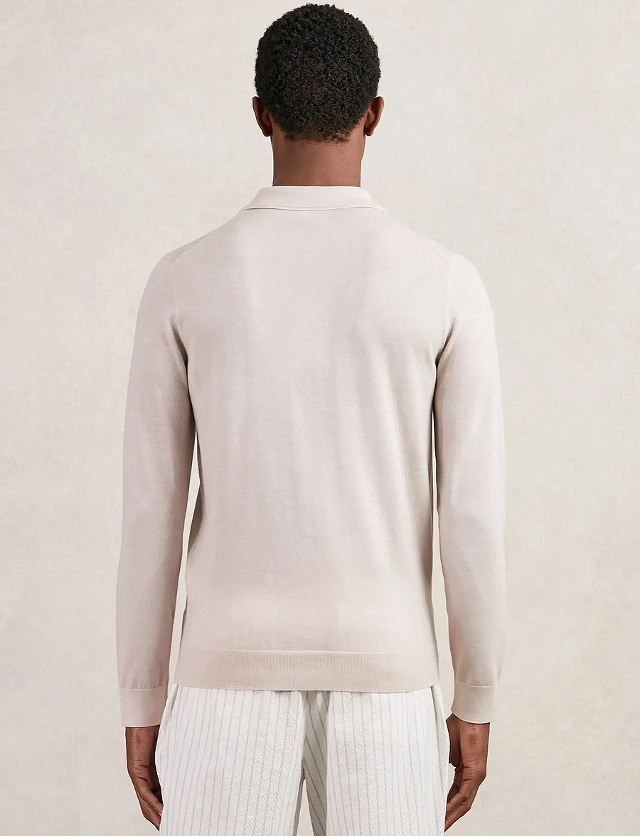 Reiss - TRAFFORD - pikkade varrukatega polod - beige - 2