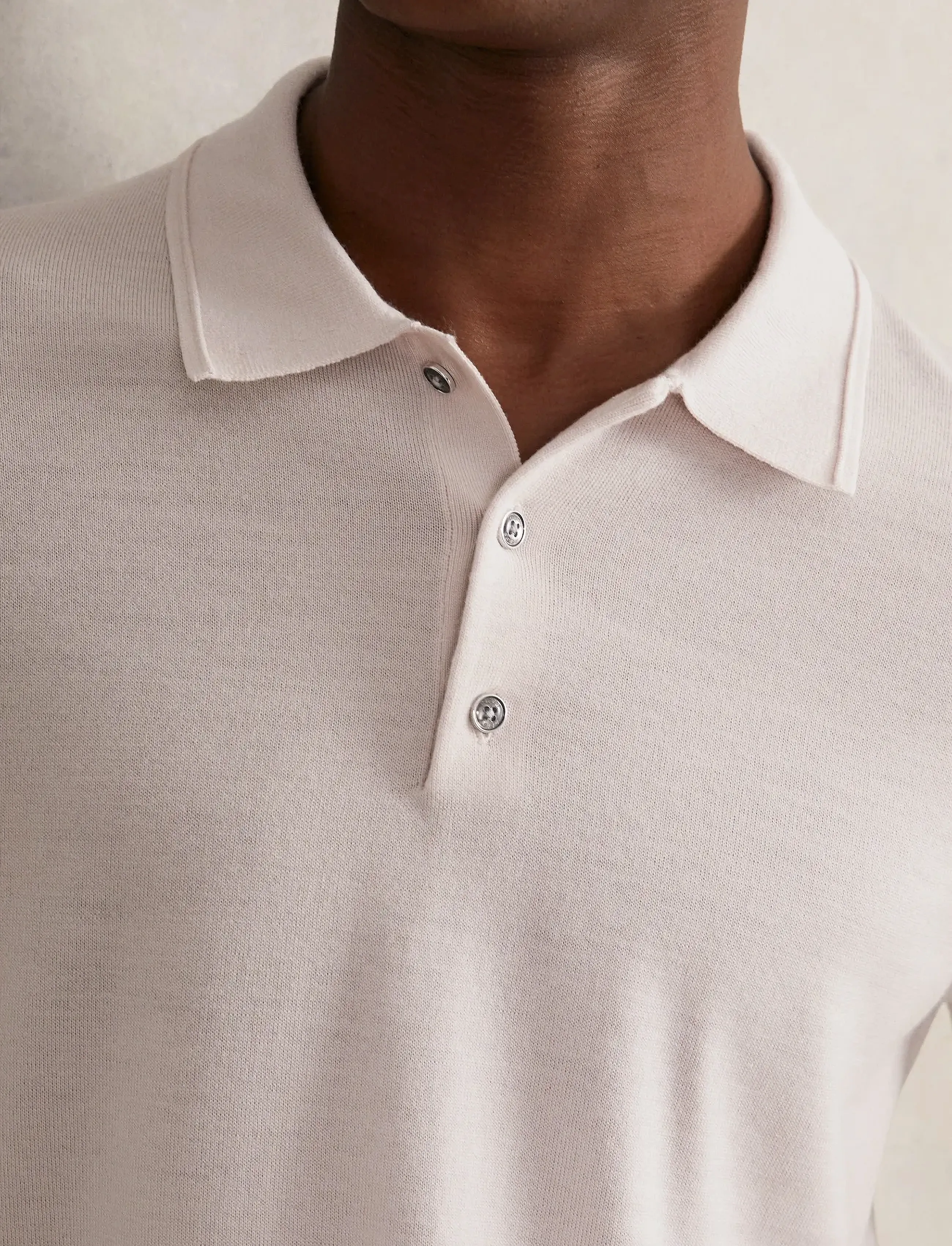 Reiss - TRAFFORD - pikkade varrukatega polod - beige - 3