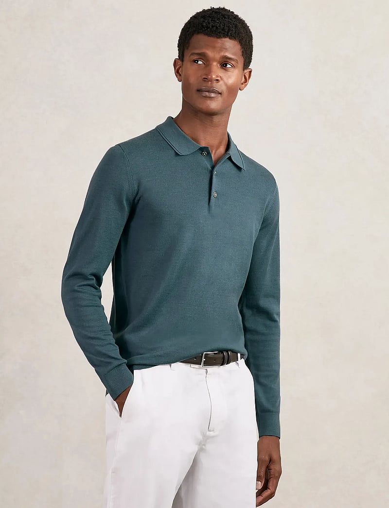 Reiss - TRAFFORD - lange mouwen - orion blue - 0