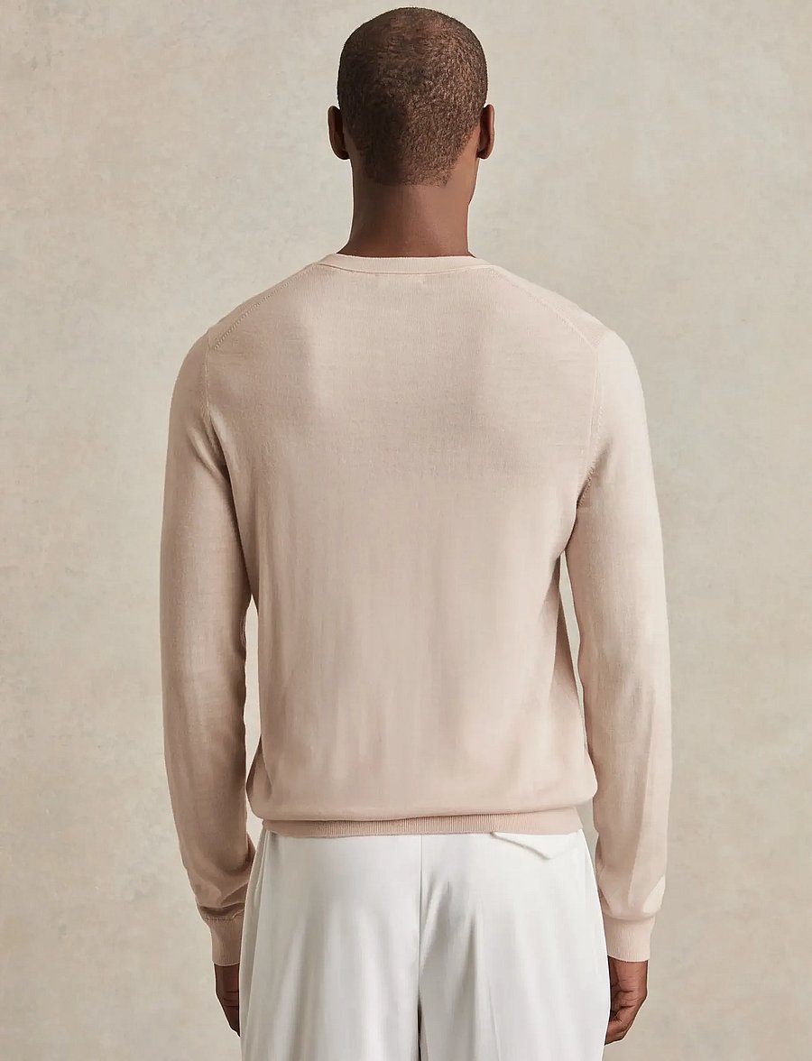 Reiss - WESSEX - Ümara kaelusega - beige - 2