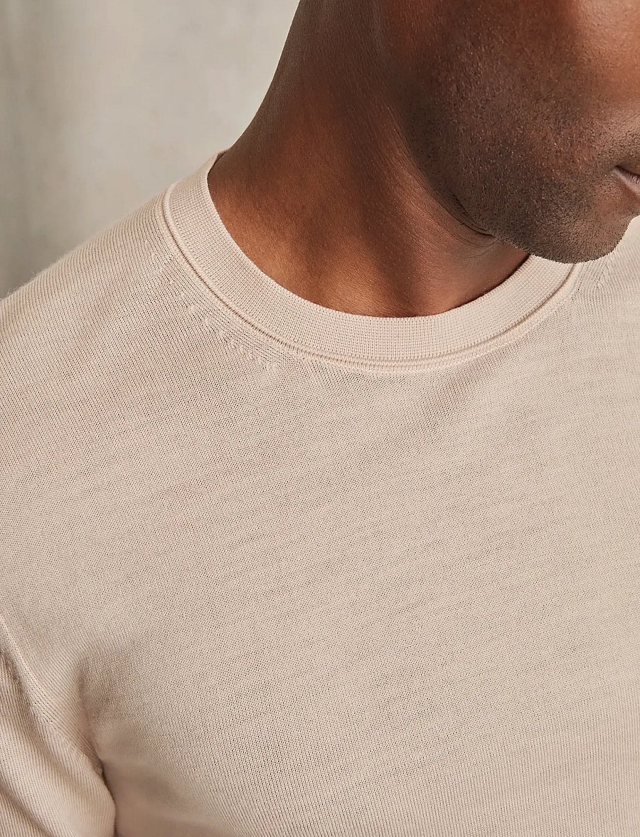 Reiss - WESSEX - Ümara kaelusega - beige - 3