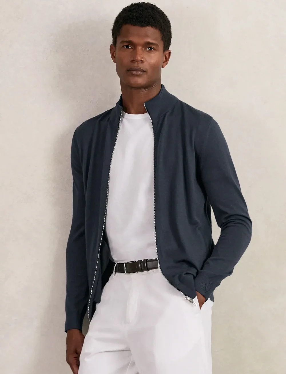 Reiss - HAMPSHIRE - lukuga džemprid - midnight navy - 0