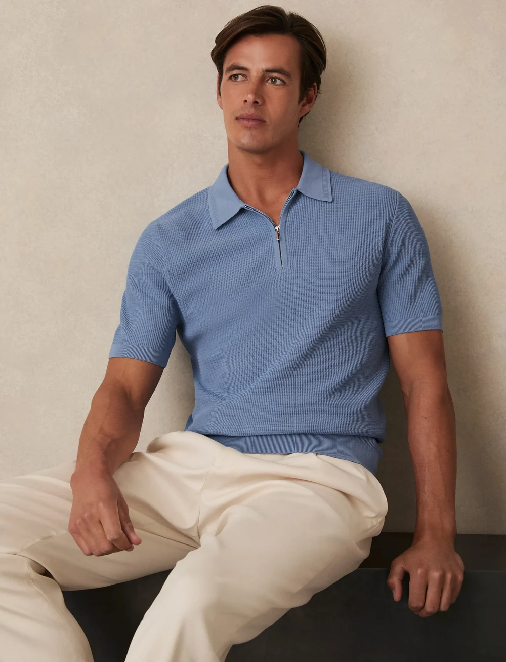 Reiss - REGIS - kurzärmelig - blue - 0