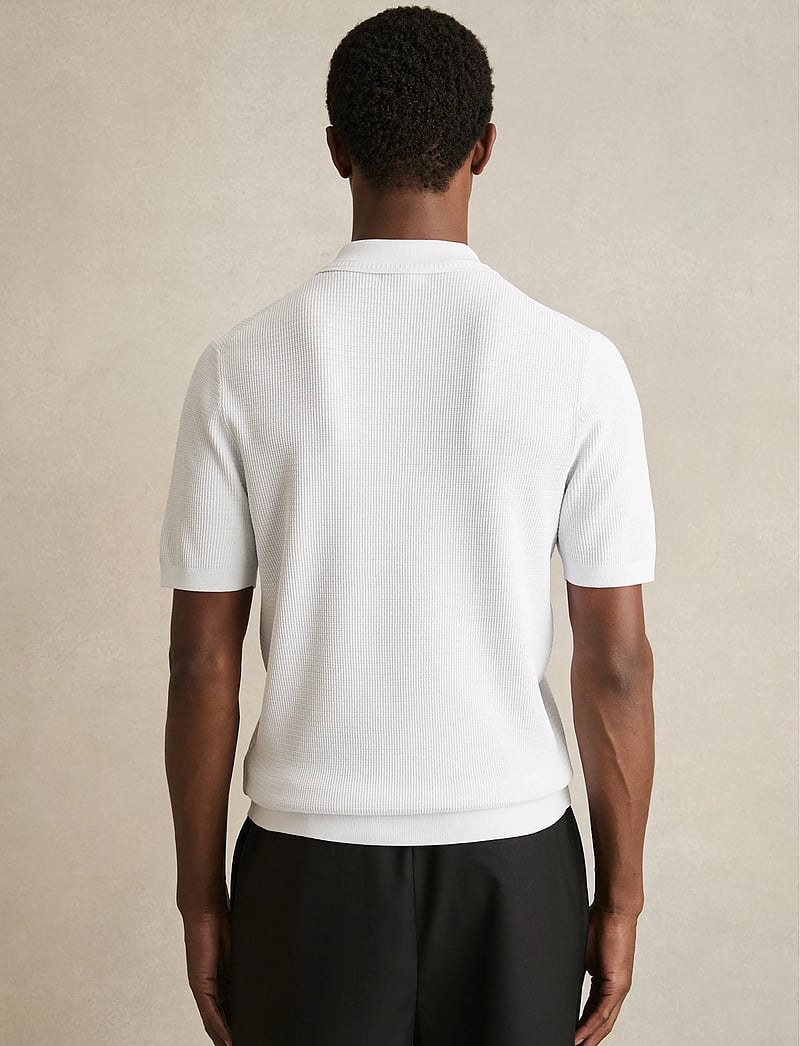 Reiss - REGIS - kortærmede poloer - white - 2