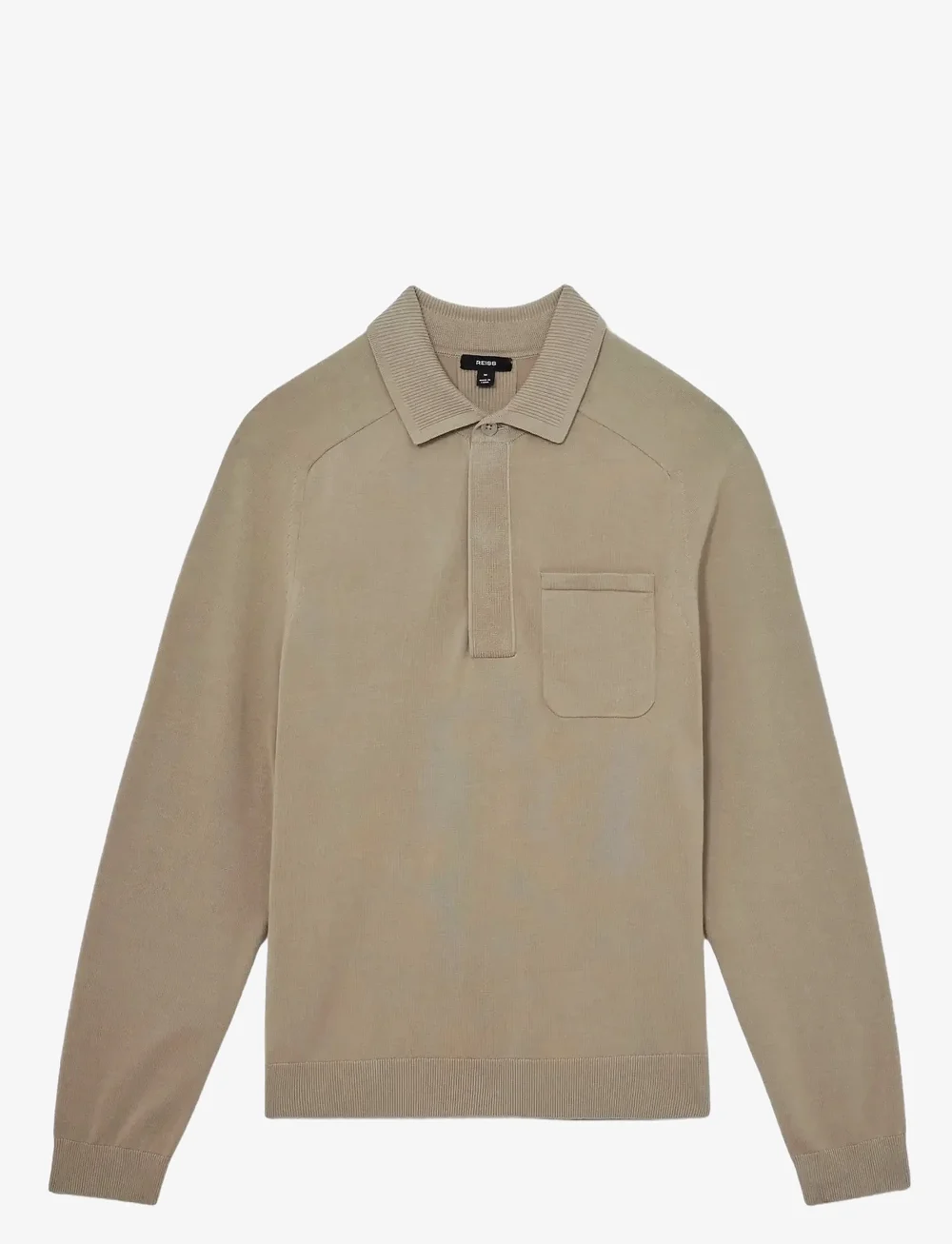 Reiss - CLINTON - gestrickte polohemden - light sage green - 1