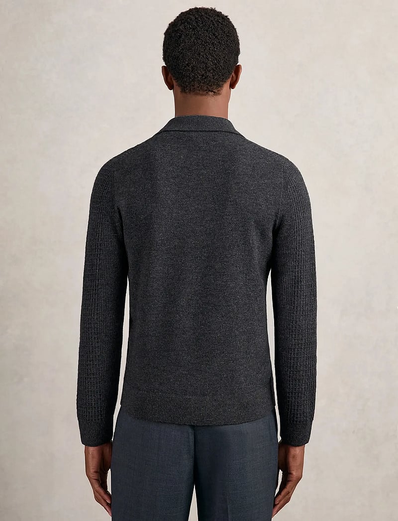Reiss - HAMILTON - polostrik - charcoal grey - 2