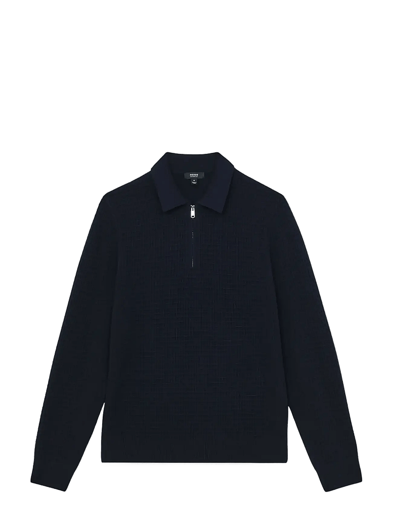 Reiss - HAMILTON - gestrickte polohemden - navy - 1