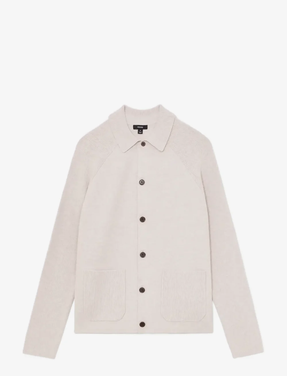Reiss - FITZGERALD - kootud polosärgid - oatmeal brown - 1