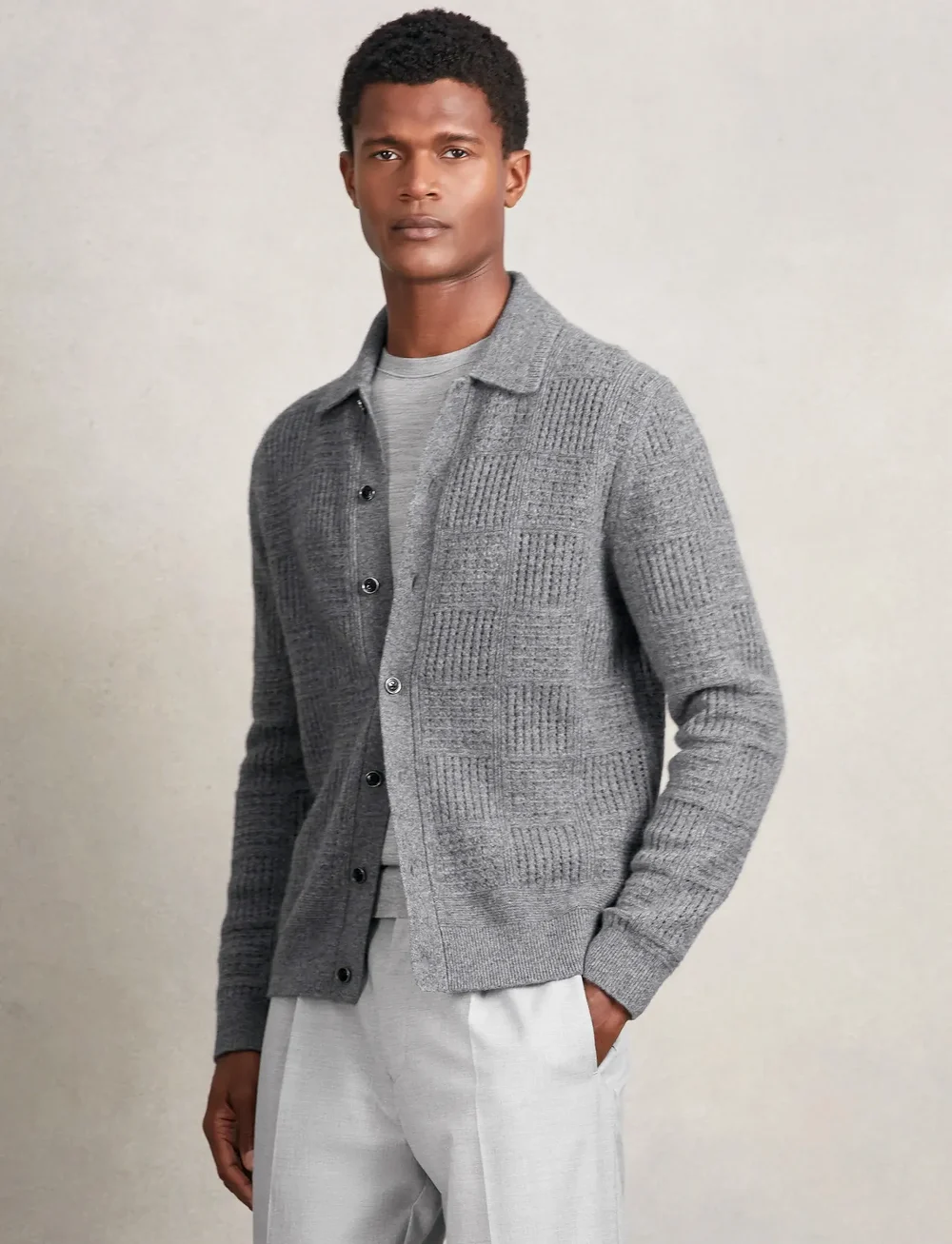 Reiss - LISBON - kardiganid - mid grey - 0
