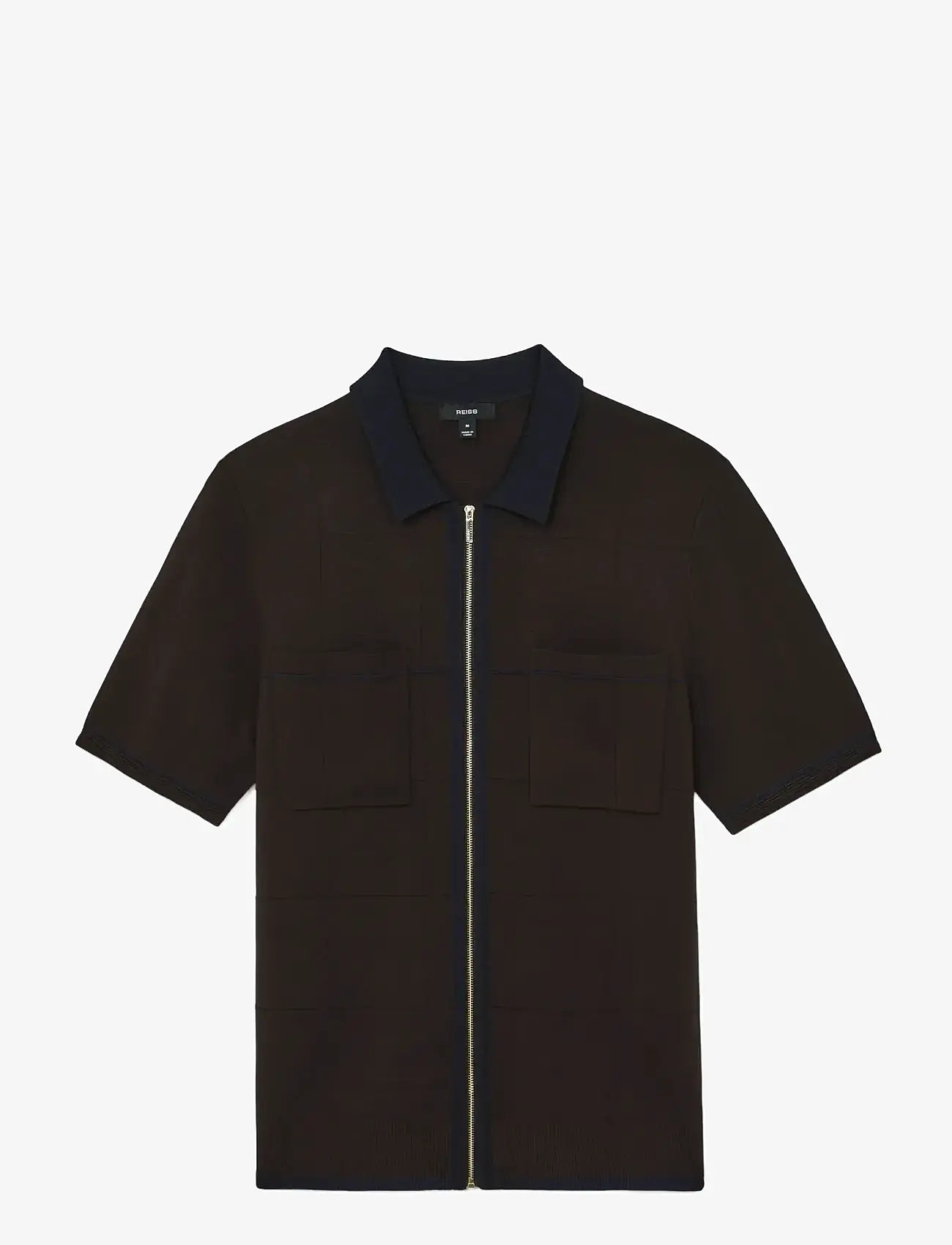 Reiss - BAXTER - efterårstøj - chocolate brown/navy blue - 0