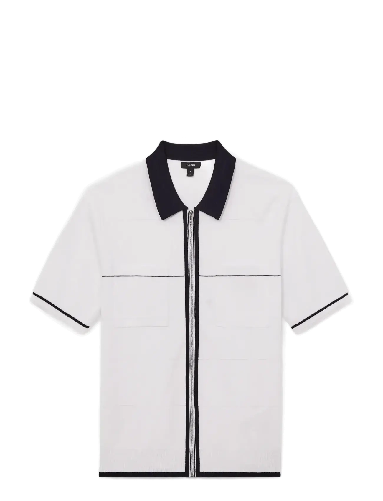 REISS Baxter Weiß - S - Herren