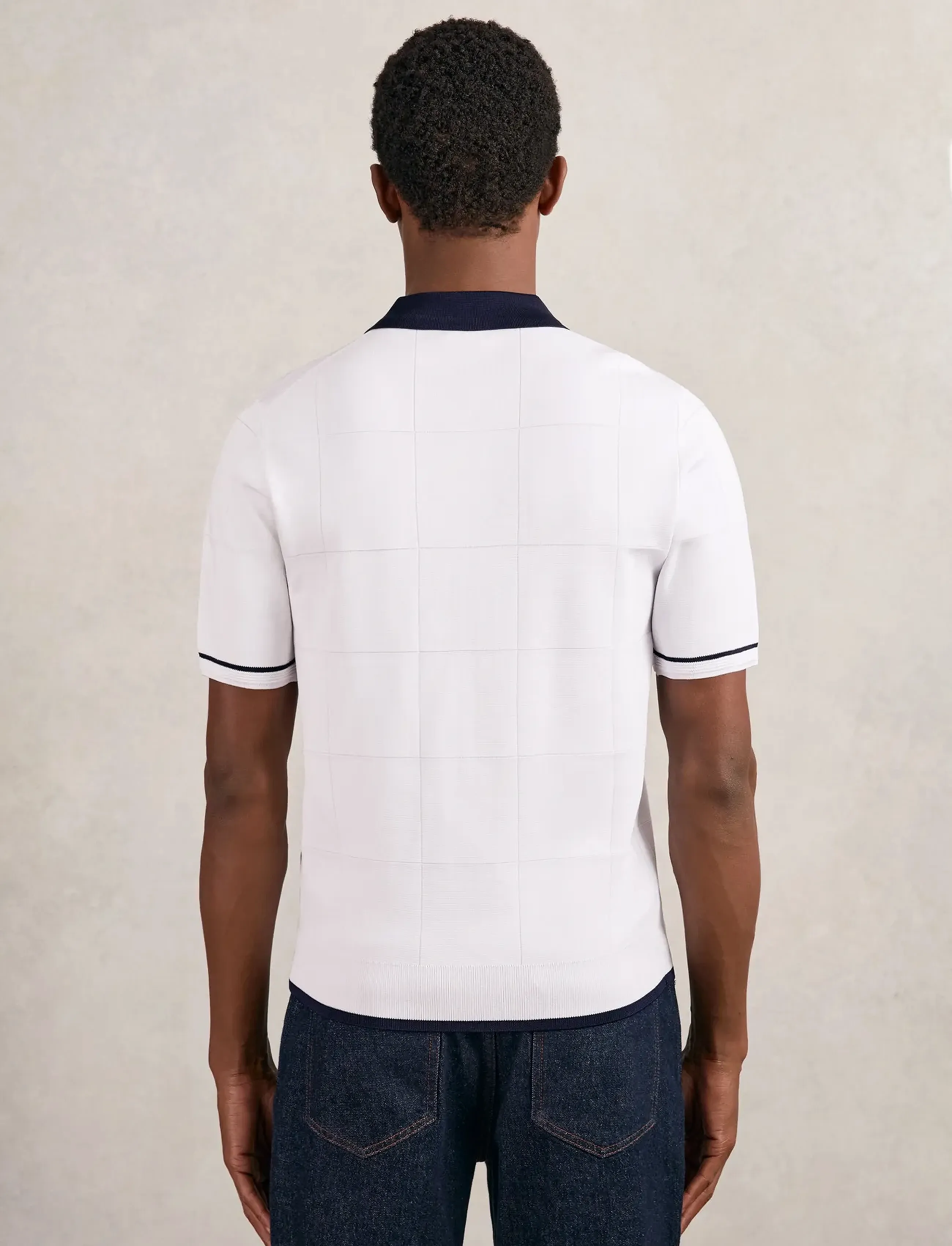 Reiss - BAXTER - kudumid - white/navy/blue - 2