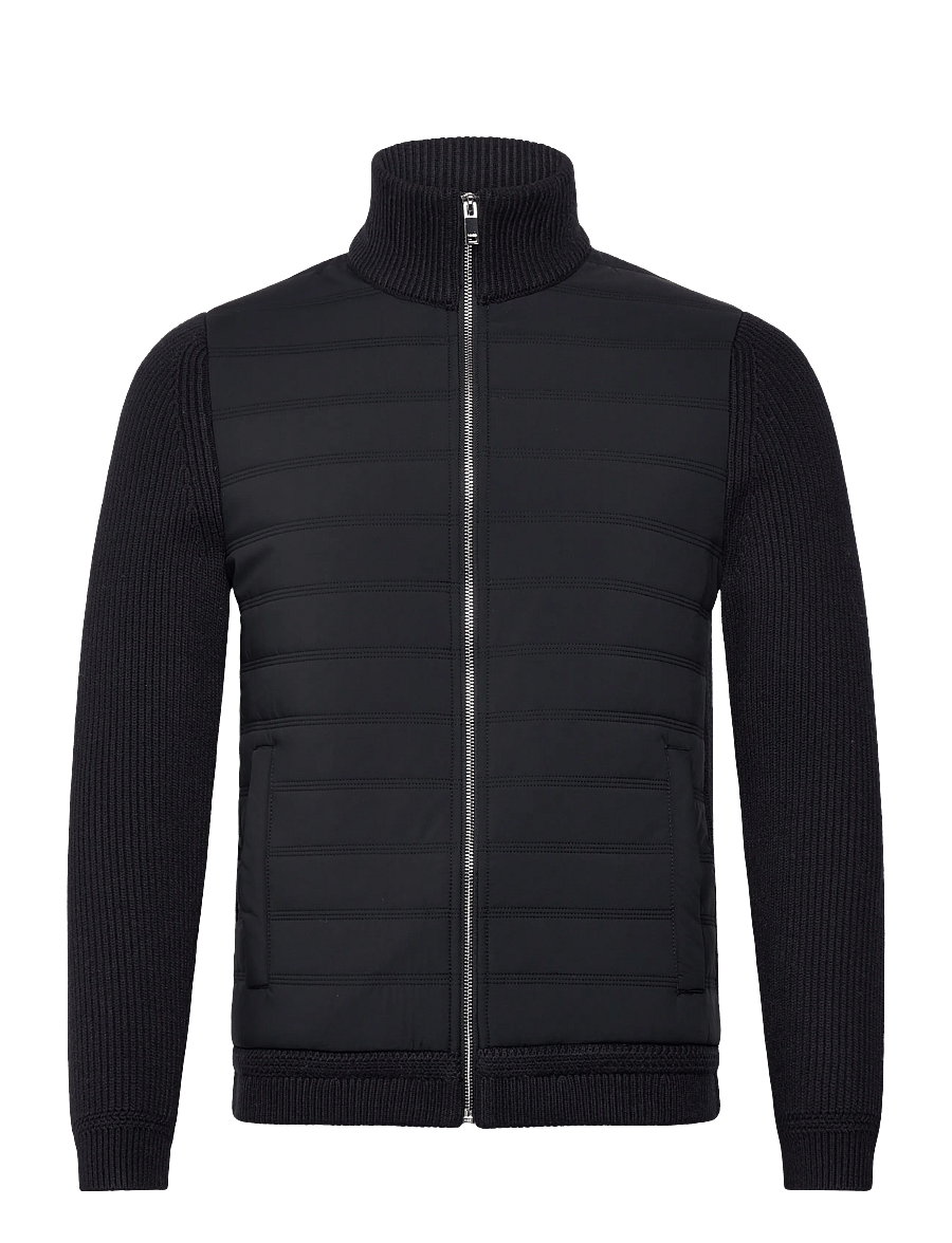 Reiss - TOWNSEND - pullover mit durchgehendem reißverschluss - navy - 0