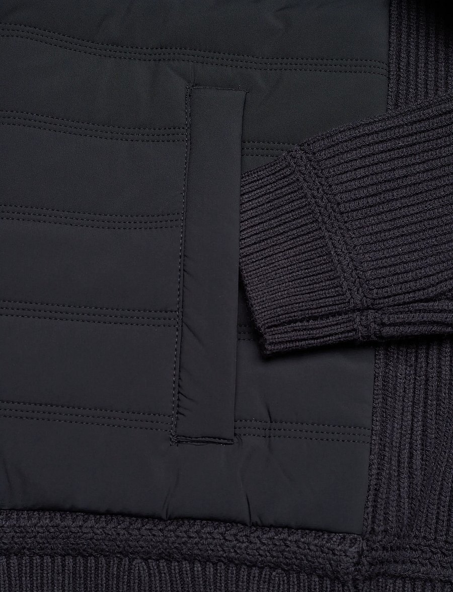 Reiss - TOWNSEND - pullover mit durchgehendem reißverschluss - navy - 3