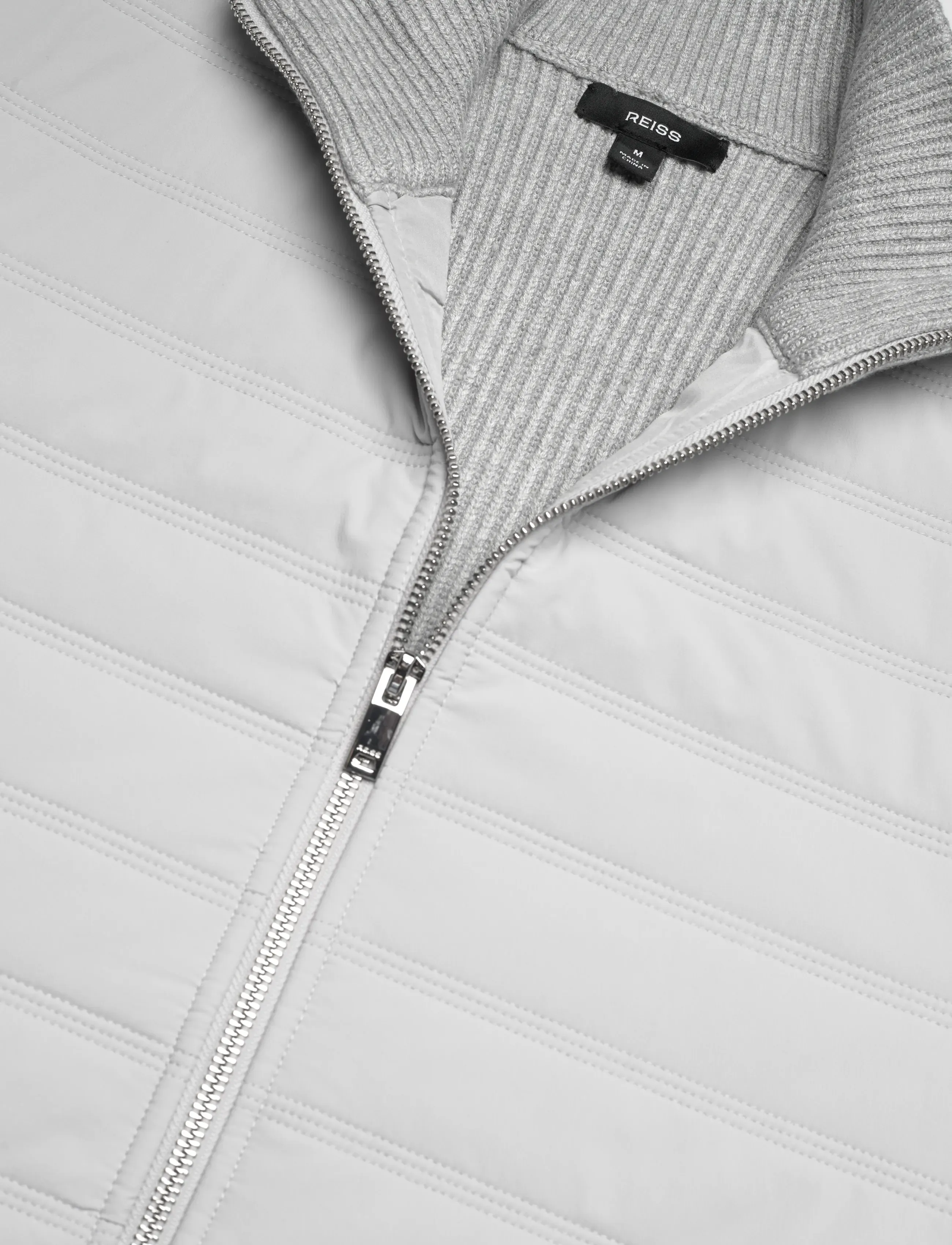 Reiss - TOWNSEND - full zip tröjor - soft grey - 2